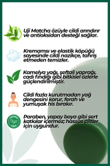 Cosmetex Roland Cha No Sui Matcha Yüz Temizleme Sabunu