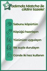 Cosmetex Roland Cha No Sui Matcha Yüz Temizleme Sabunu