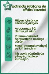 Cosmetex Roland Cha No Sui Matcha Yüz Temizleme Jeli