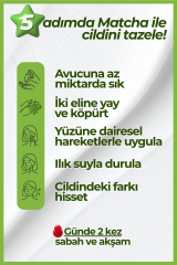 Cosmetex Roland Cha No Sui Matcha Yüz Yıkama Köpüğü