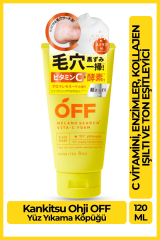 Cosmetex Roland Kankitsu Ohji Off C Vitaminli Yüz Yıkama Köpüğü