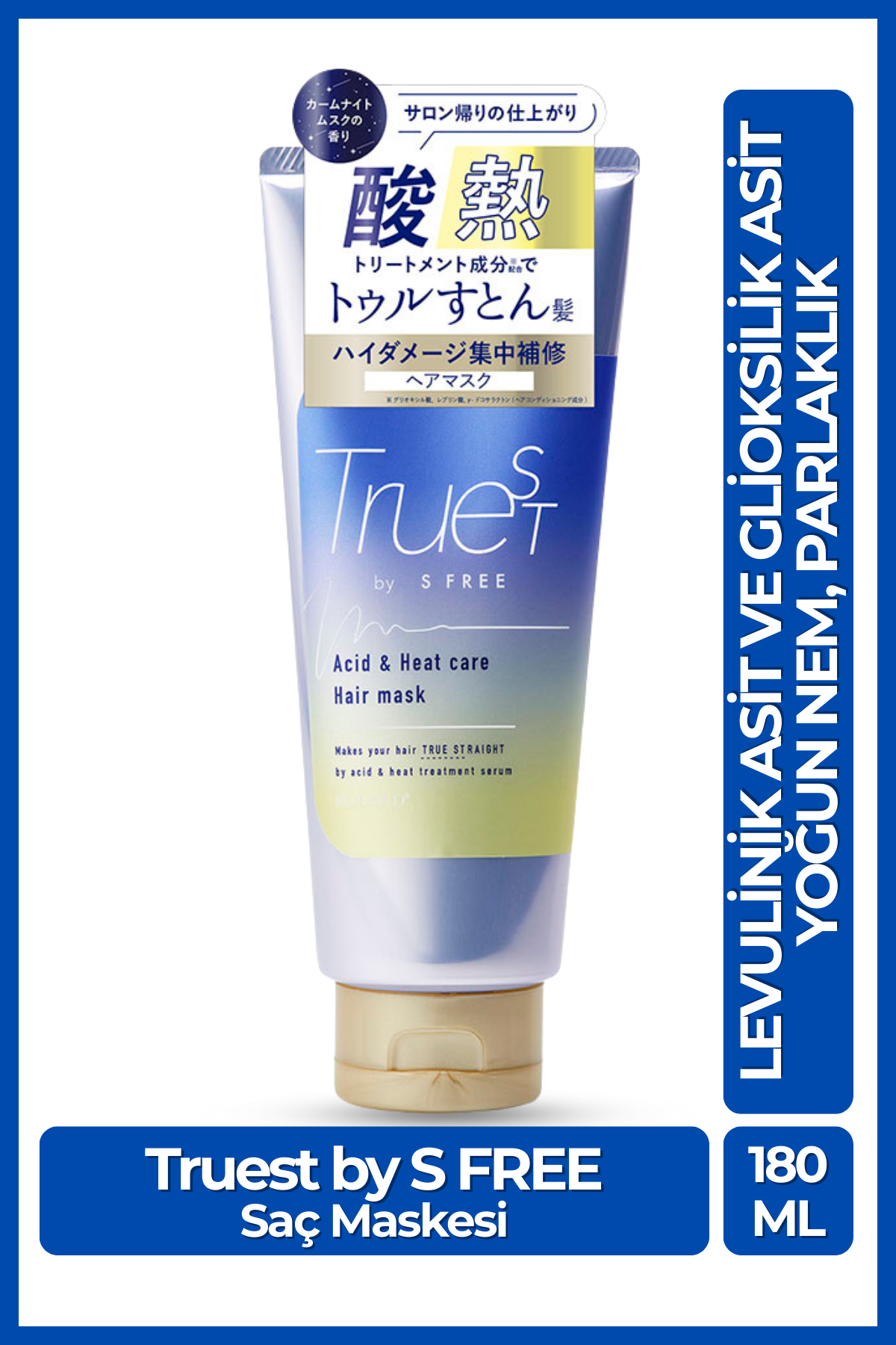Cosmetex Roland TrueST by S FREE Saç Maskesi