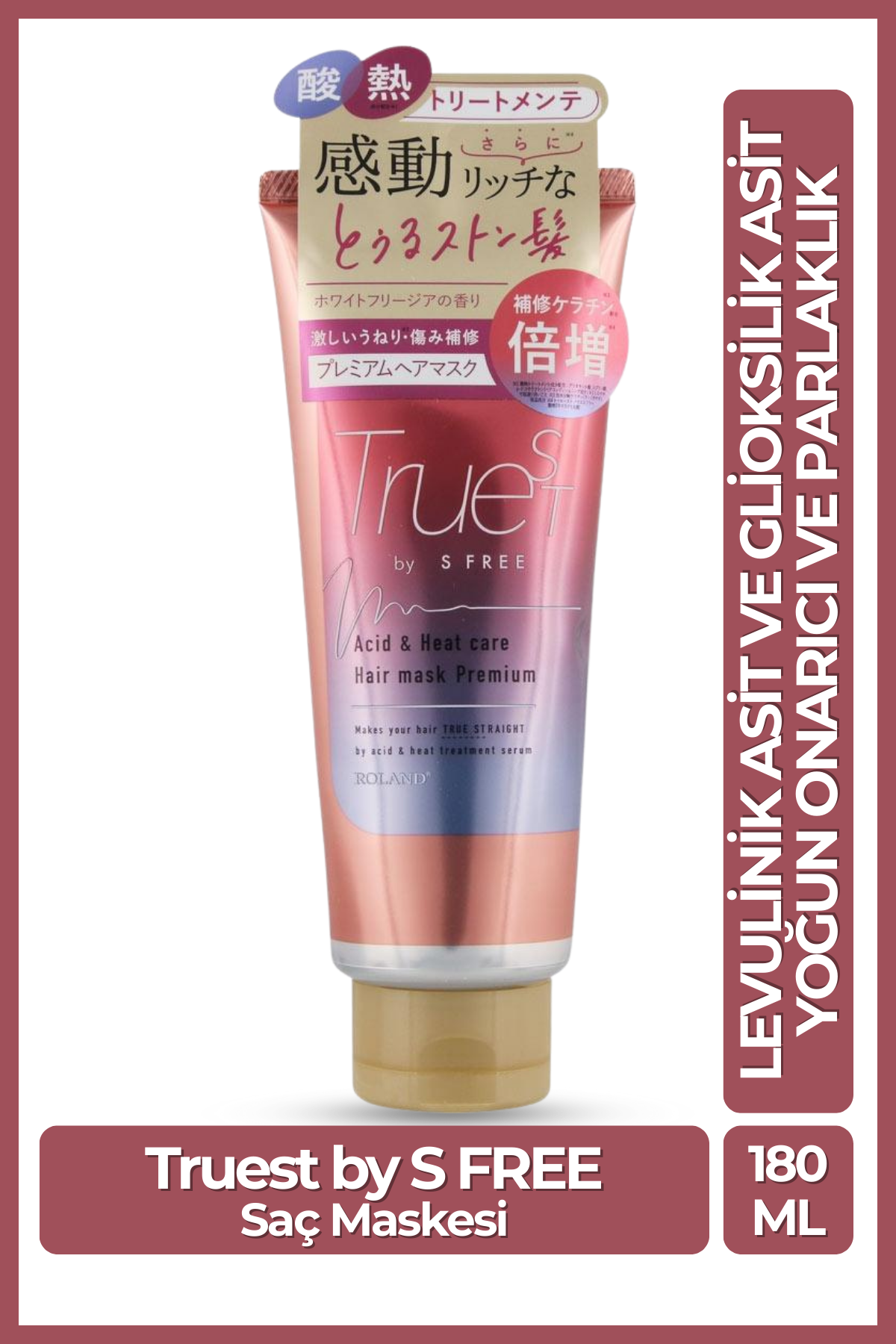 Cosmetex Roland TrueST by S FREE Premium Saç Maskesi